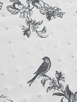 Покрывало 190x220см DE'NASTIA Tiger белый/серый полиэстер 000000000001230717