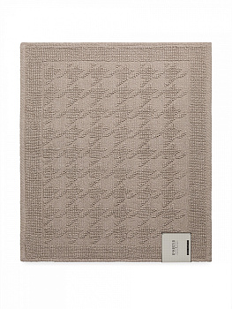 Коврик универсальный 50x60см DE'NASTIA Гусиные лапки букле бежевый хлопок 000000000001228482