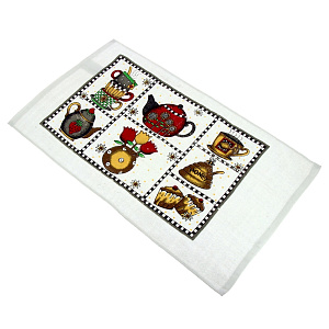 Полотенце махровое кухонное 37*62 "Китай" 250 г/м2 000000000001032352