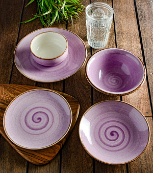 Салатник 14см TULU PORSELEN Active Deniz Lavender фарфор 000000000001212309