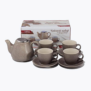 Набор чайный 9 предметов LADINA MILENA серый керамика 12760С 000000000001190172