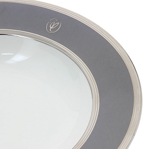 Набор суповых тарелок Magnifique Valentin Yudashkin, 23 см, фарфор, 3 шт. 000000000001164167