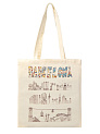 Сумка-шоппер 40х37см с принтом ST полиэстер/хлопок 000000000001227180