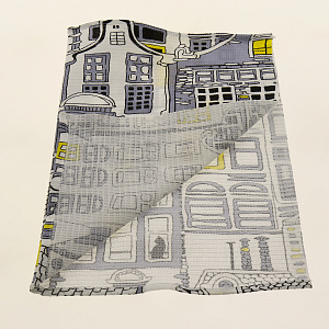 Полотенце кухонное Амстердамские коты, 40х50 см 000000000001185220