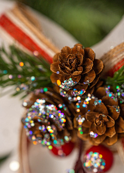 Декоративное украшение Бант 20х24см MANDARIN полиэстер 000000000001209343