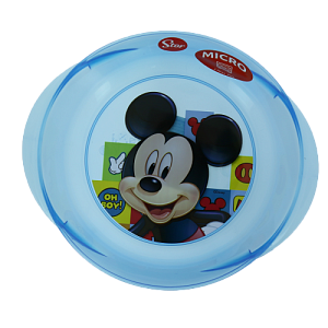 Миска пластиковая с ручками для СВЧ Микки Маус Символы Stor 274511/19024 000000000001193658