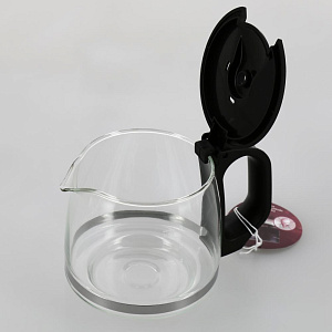 Кофеварка 600мл Maxwell MW-1650 600Вт съёмный нейлоновый фильтр пластик 000000000001138038