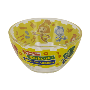 Салатник 13см PRIORITY Фиксики №1 стекло 000000000001193697