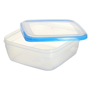 Контейнер для СВЧ 2,2л ПОЛИМЕРБЫТ Менажница квадратный пластик 000000000001015140