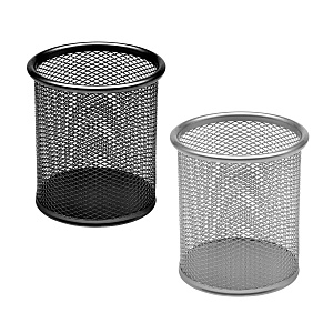 Стакан для канцелярии 9х9х10см металл 000000000001221331