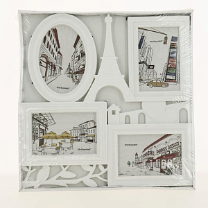 Коллаж "Париж" 4фото 10*15см пластик R010888 000000000001196694