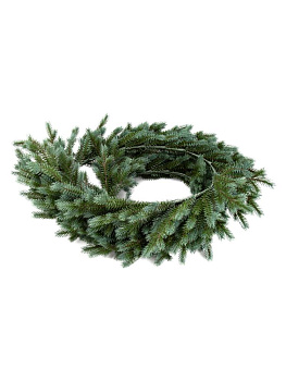 Гирлянда 180 см хвойная для декора голубая 000000000001228791