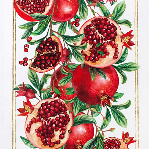 Дорожка на стол "Гранаты" 40*146 см, 100% хл, саржа 190гр/м2 4026192 000000000001185454