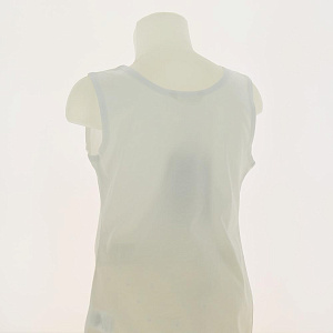 Майка для девочки DE'NASTIA трикотаж 122 (6-7лет) белый 100%Хлопок I000017 000000000001178161