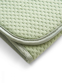 Коврик для сушки посуды 38x51см DE'NASTIA зеленый полиэстер 000000000001182912