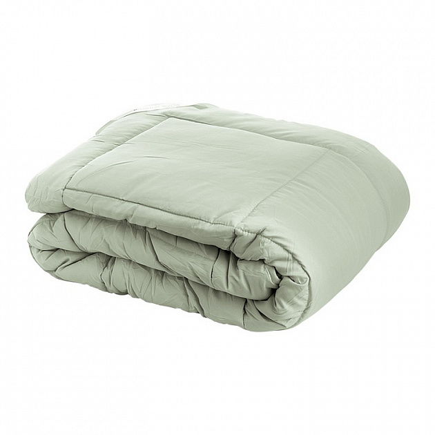 Одеяло-покрывало 1,5-спальное 140x205см DE'NASTIA мятный полиэстер 000000000001219107