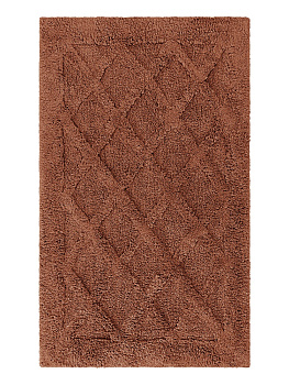 Коврик универсальный 60x100см DE'NASTIA Крафт коралловый хлопок 000000000001220587