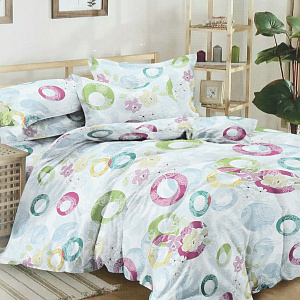 Комплект постельного белья 2-спальный Макси ЭЛЬФ DOMOVITA Интермедия простынь220х215см пододеяльник175х215см наволочки70х70см-2шт бязь 000000000001211877