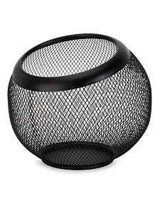 Ваза для фруктов 22х20х14,5см черный железо 000000000001227945