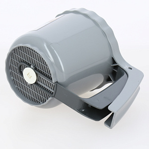 Кружка-сито для просеивания D11см 550мл DE'NASTIA серая пластик нержавеющая сталь 000000000001212525