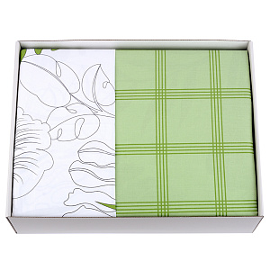 Комплект постельного белья Евро LUCKY Buenas noches Tropic Пододеяльник220х200см простыня 215х240см наволочка 70х70см-2шт наволочка 50х70см-2шт хлопок 000000000001212491