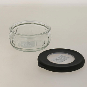 Банка для сыпучих продуктов стекло/серая крышка 0,2л Style Fackelmann 75991 000000000001194401