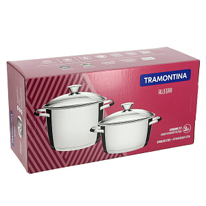 Набор посуды для приготовления TRAMONTINA Allegra SALVADOR (3л/4,37л) 000000000001162209