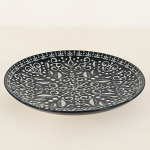 Блюдо 26,5см ИУ Восточный орнамент фарфор 000000000001179318