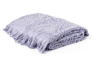 Полотенце махровое 70х130см LUCKY Пейсли сиреневый хлопок 100% 000000000001217016