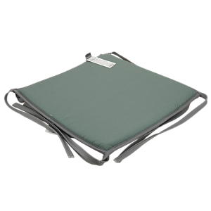 Универсальная подушка на стул DeNASTIA 33x33x2,5см зелёный/серый,100%полиэстер P111196 000000000001202705