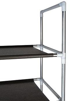 Обувница 9-ти ярусная 60х30х124см металл/пластик 000000000001227856