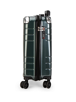 Чемодан на колесах S (36х22х55см) соты хаки PC 000000000001226582