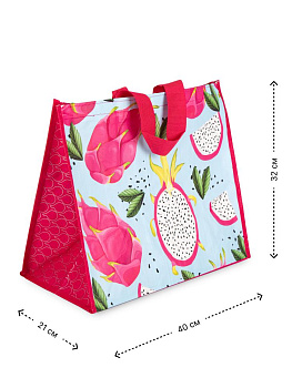 Сумка шоппер 40х32х21см фрукты полипропилен 000000000001227593