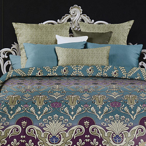 КПБ 5пр"Enzo"Леричи100%хл,сатин,пл120гр 000000000001180864