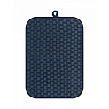 Коврик для сушки посуды 45х32см LUCKY Шашечки синий микрофибра полиэстер 000000000001223879