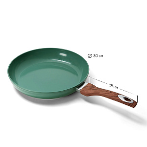 Сковорода 30см PHANTOM CHEF ручка soft touch индукция green 000000000001221199