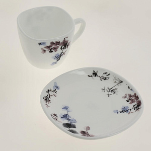 Набор чайный 12 предметов LADINA REGULAR металлическая подставка опал 3687 000000000001200738