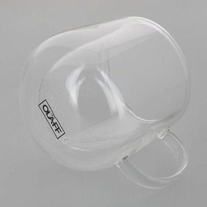 Набор кружек 2шт 350мл OLAFF двойные стенки стекло 000000000001205797