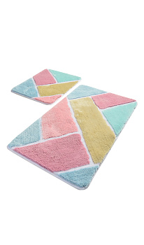 Комплект ковриков для ванной COLORS 50х80см 40х50см акрил PRIMANOVA DR-63007 000000000001201719
