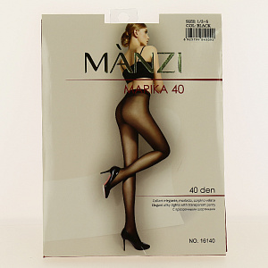 Колготки женские 40ден р2 MANZI Marika Black 000000000001186701