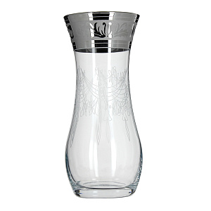 Ваза 24см ПРОМСИЗ Русский узор стекло 000000000001121613