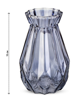 Ваза 15см Diamond ST в ассортименте стекло 000000000001227101