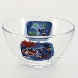 Набор детской посуды 3 предмета ND PLAY Техно Тролли 2 стекло 000000000001197735