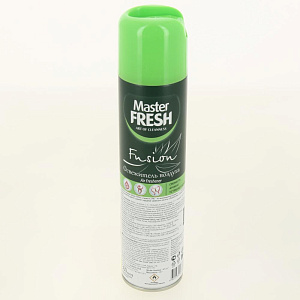 Освежитель воздуха 300мл MASTER FRESH Fusion Свежесть SPA нейтрализует неприятные запахи обеспечивает свежесть и легкий аромат свежести SPA 000000000001209435