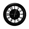 Часы настенные Wise D32см черные 000000000001222026