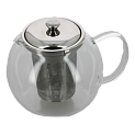 Чайник заварочный 1л CRISTELLE Perfect металический фильтр стекло 000000000001203335