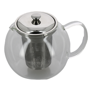 Чайник заварочный 1л CRISTELLE Perfect металический фильтр стекло 000000000001203335