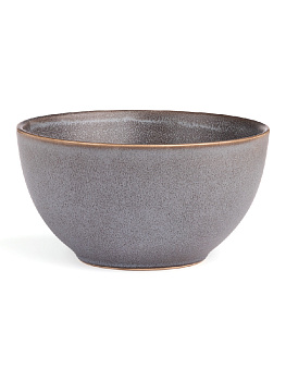 Салатник 14см LUCKY Матовый серый керамика 000000000001211773