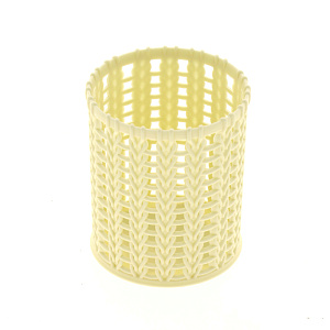 Стакан для хранения 12х9,5см ПОСУДА ЦЕНТР бежевый 000000000001177258