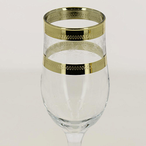 Набор 12 предметов ПРОМСИЗ Лоза (шампанское + водка) стекло 000000000001190643